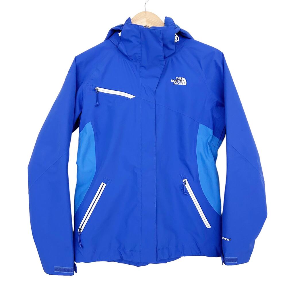 The North Face Blue Purple Hyvent Jacket Sz S